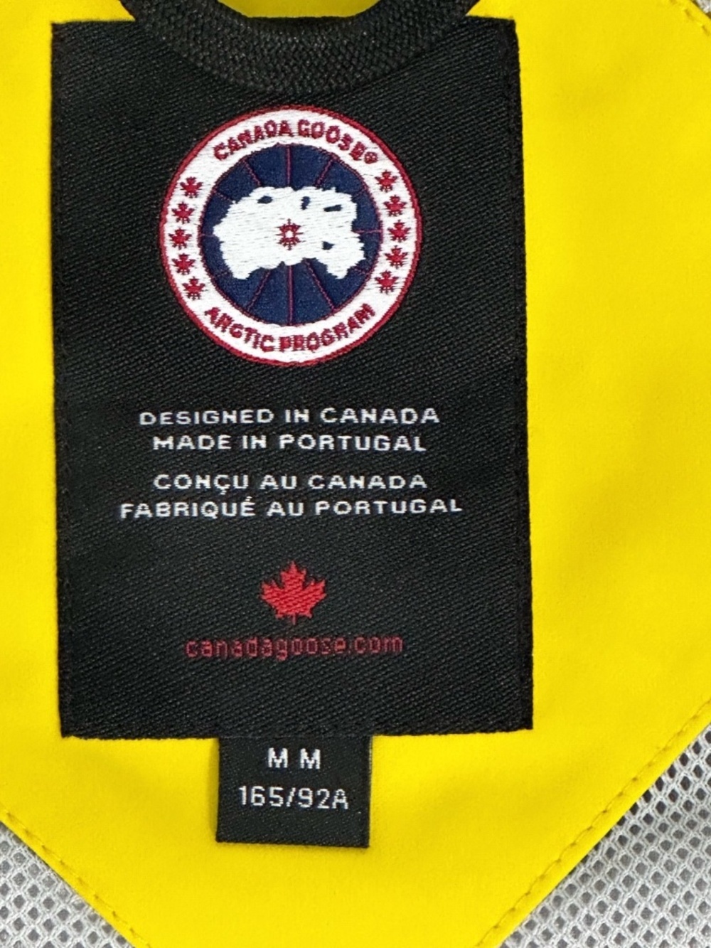 CANADA GOOSE Seaboard Women's M Overboard Yellow Rain Jacket Style 5607L Luxury - Picture 14 of 16